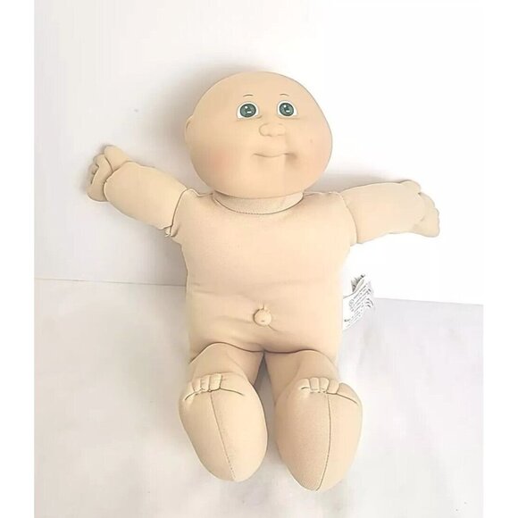 Cabbage Patch Preemie Doll Vintage Bald‎ Green Eyes 1982 - Picture 1 of 8